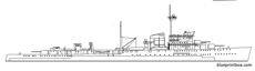 rnn tromp 1942 cruiser netherland
