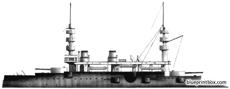 mnf charles martel 1897 battleship