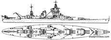 mnf dunkerque 1938 battleship