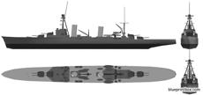 mnf duquesne 1942 heavy cruiser