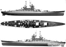 nmf jean bart 1955 battleship