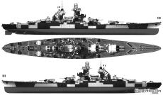 nmf richelieu 1943 battleship 2