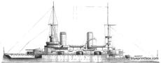 sms kaiser 1895 battleship