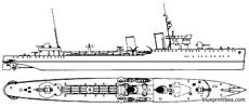 rn nazario sauro 1940 destroyer