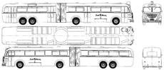 bussing 6500 t gelenkbus 1955