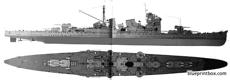 ijn ashigara 1937 myoko class heavy cruiser