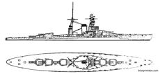 ijn kaga 1918 battlecruiser