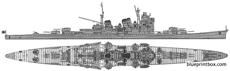 ijn myoko 1941 heavy cruiser