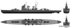 ijn nachi 1943 heavy cruiser