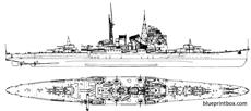 ijn takao 1943 heavy cruiser
