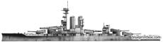 hms erin 1916 battleship