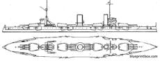 russia   gangut 1911 battleship