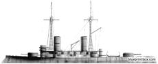 russia   imperator pavel 1910 battleship