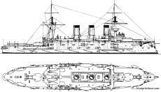 russia oslyabia battleship