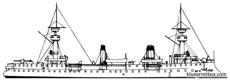 mnf davout 1891 cruiser