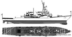 uss ddg 68 the sullivans destroyer 2 - BlueprintBox.com - Free Plans ...