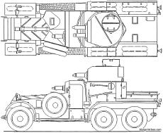 lanchester armoured car 6x4 mki