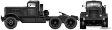 reo 28xs 6x4 truck tractor 1943