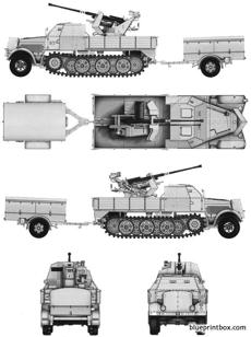 sdkfz7 2 flak37 37mm aa 8 ton 3