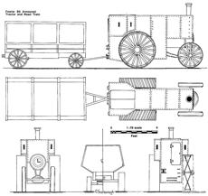 fowler b5 armoured road locomotive
