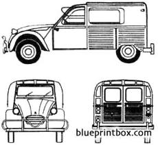 citroen 2cv furgonnete 1962 argentina
