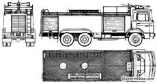 man 26240 fire truck 1981