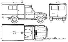 mercedes benz 230g fire truck 1979