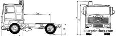 volvo f12 4x2 truck 1977
