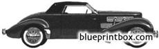 cord 812 convertible coupe 1937