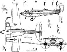 aero a 304 medium bomber 1937 cechoslovakia
