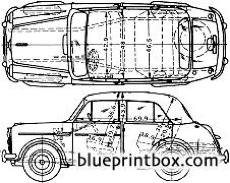 datsun bluebird 210 1958