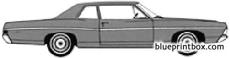 ford custom 500 2 door sedan 1968