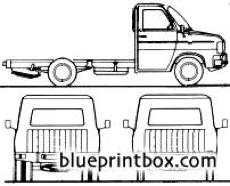 ford e transit sia chassis lwb 1981
