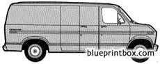 ford econoline cargo van lwb 1975