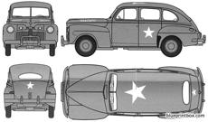 ford fordor staff car 1942