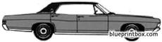 ford ltd 4 door hardtop 1968