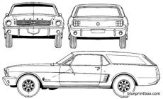 ford mustang wagon 1965