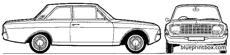 ford taunus 17m p5 2 door 1967