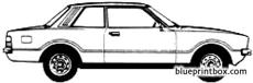 ford taunus 2 door l 1978