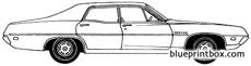 ford torino 4 door sedan 1970