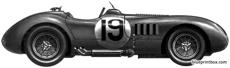 jaguar c type 1951 le mans