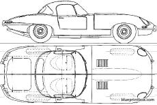 jaguar e type 38 roadster 1961