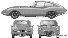jaguar e type coupe 2+2 series ii 1969