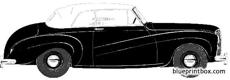 lanchester 14 convertible deville 1952