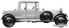 lanchester 40hp coupe 1924