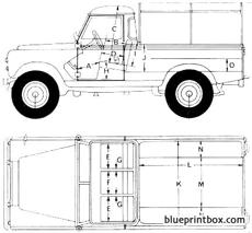 land rover 109 s2 pick up 1969