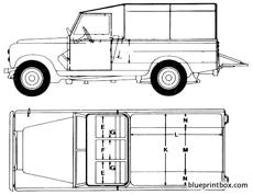 land rover 109 s3 pick up 1980
